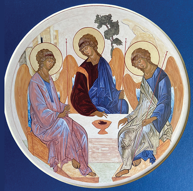 Vision 2025 Spotlight 9 Icons: An age-old entrée into the divine Icon of angels by Sister Nancy Lee Smith, I.H.M.