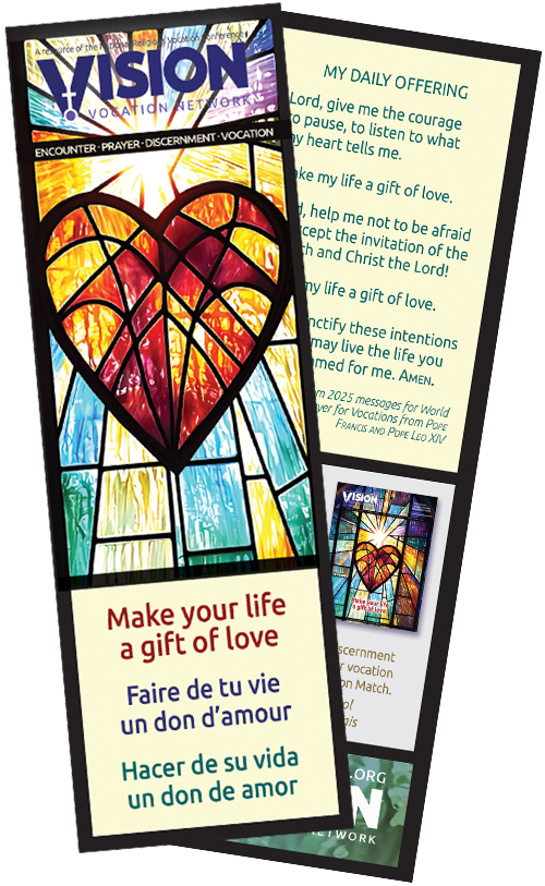 2026 VISION Bookmark VISON 2026 Bookmark Prayercard